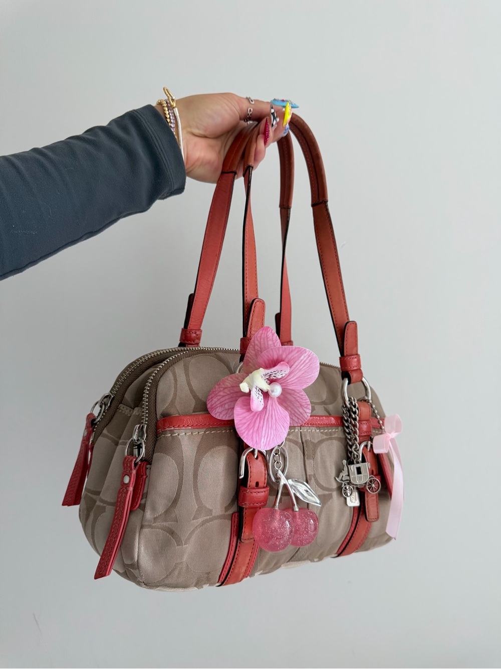 🩷 vintage Coach Bonnie Shoulder Bag - Picture 15 of 16